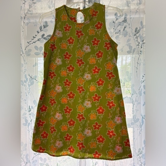 Vintage california‎ concepts hippie retro floral dress - Picture 1 of 2